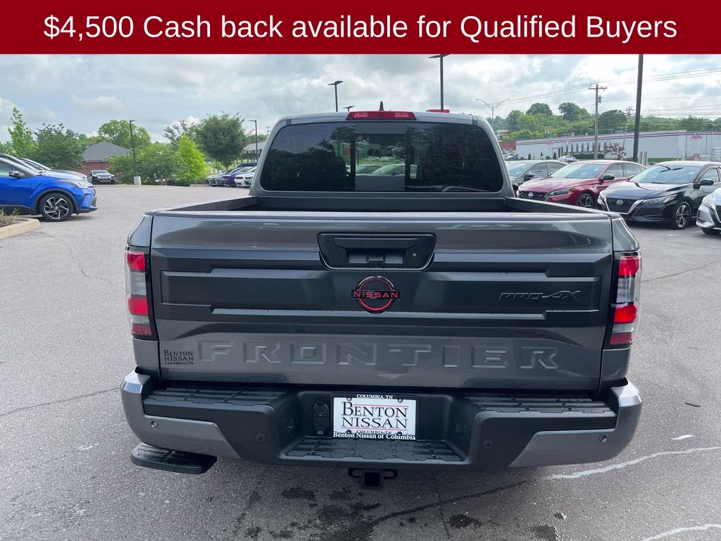 2026 Gun Metallic Nissan Frontier PRO-4X 4X4 Truck
