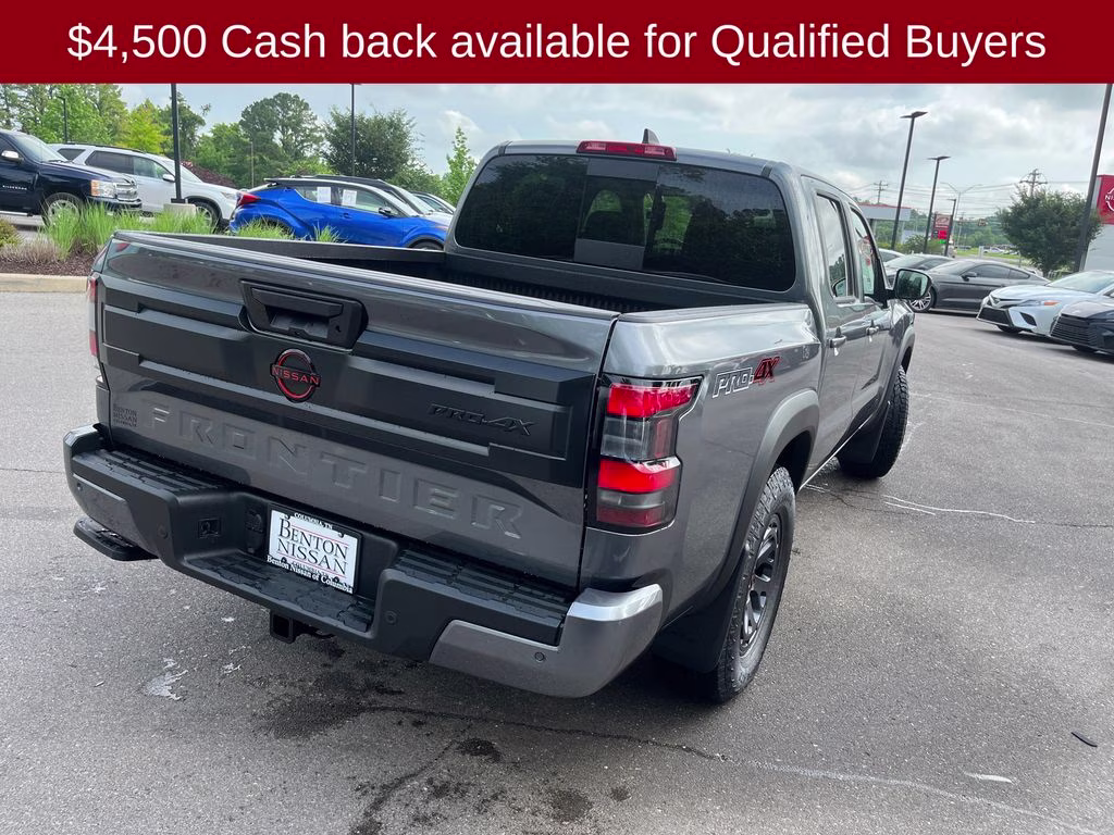 2026 Gun Metallic Nissan Frontier PRO-4X 4X4 Truck