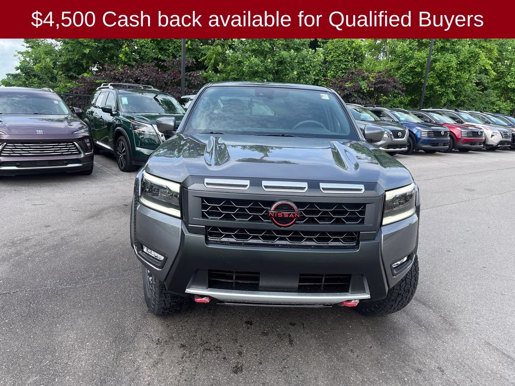 2026 Gun Metallic Nissan Frontier PRO-4X 4X4 Truck