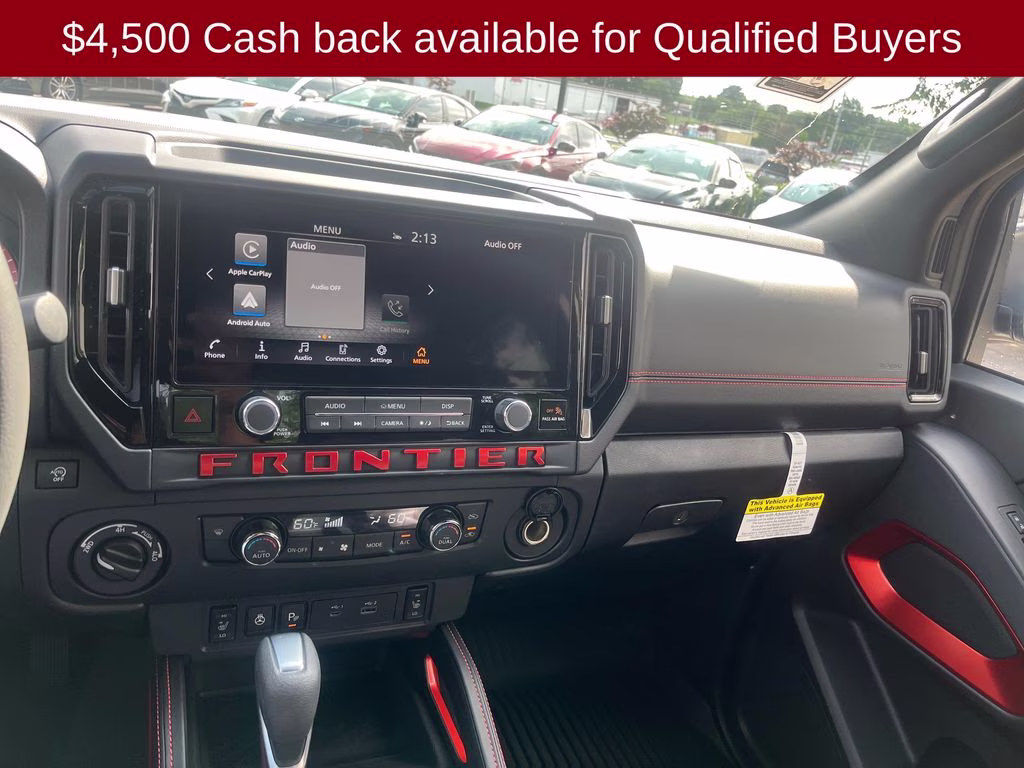 2026 Glacier White Nissan Frontier PRO-4X 4X4 Truck