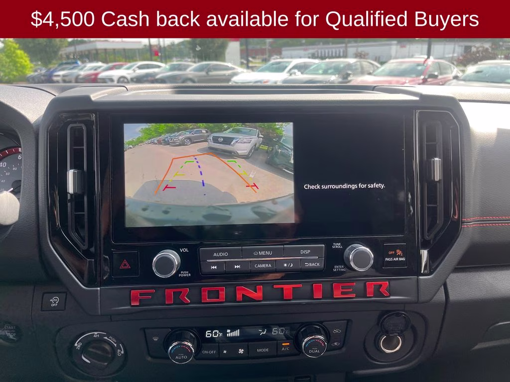 2026 Glacier White Nissan Frontier PRO-4X 4X4 Truck