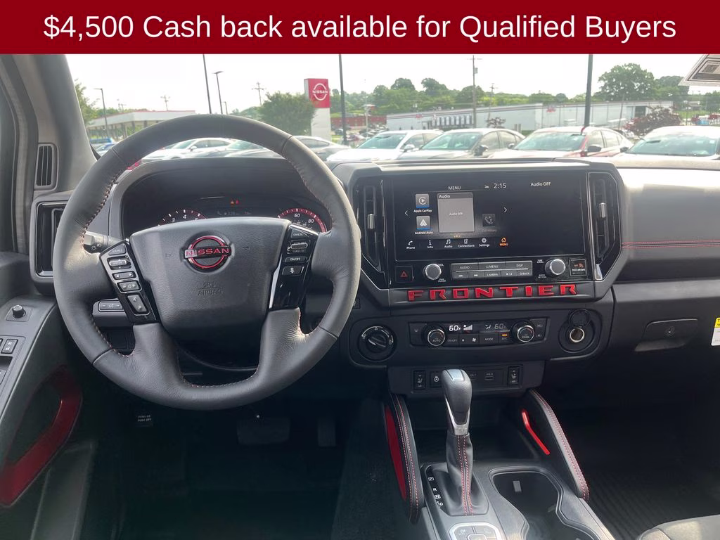 2026 Glacier White Nissan Frontier PRO-4X 4X4 Truck