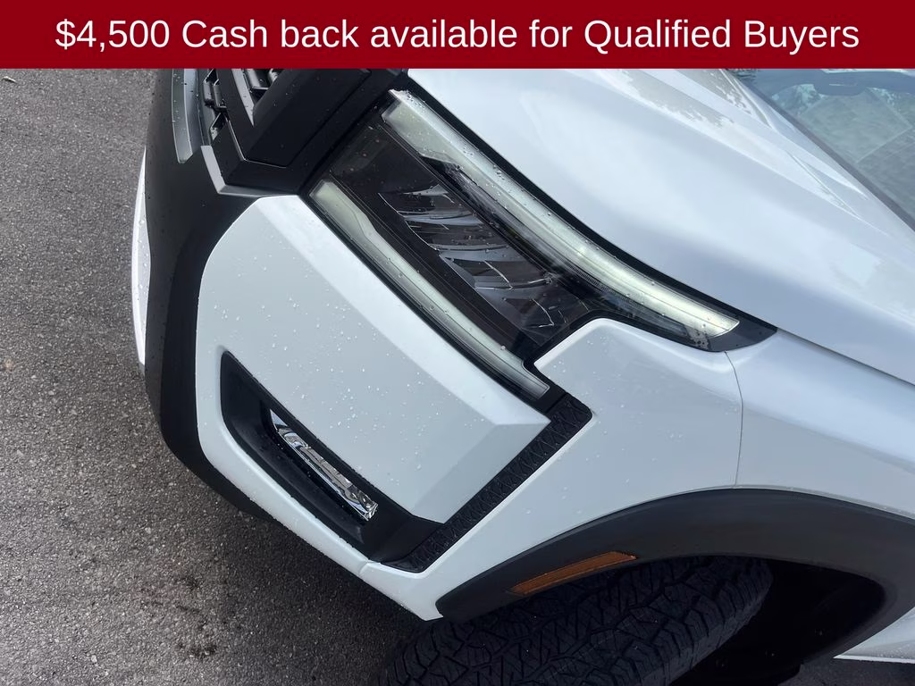 2026 Glacier White Nissan Frontier PRO-4X 4X4 Truck