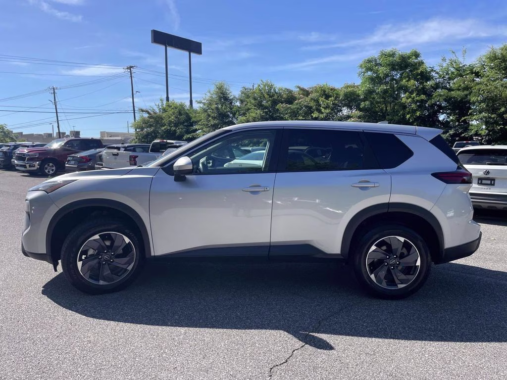 2024 Brilliant Silver Metallic Nissan Rogue SV FWD SUV