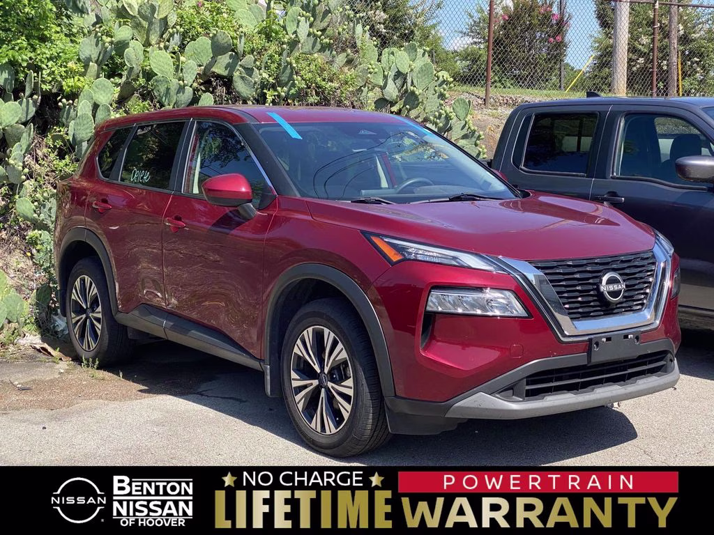 2023 Scarlet Ember Tintcoat Nissan Rogue SV AWD SUV