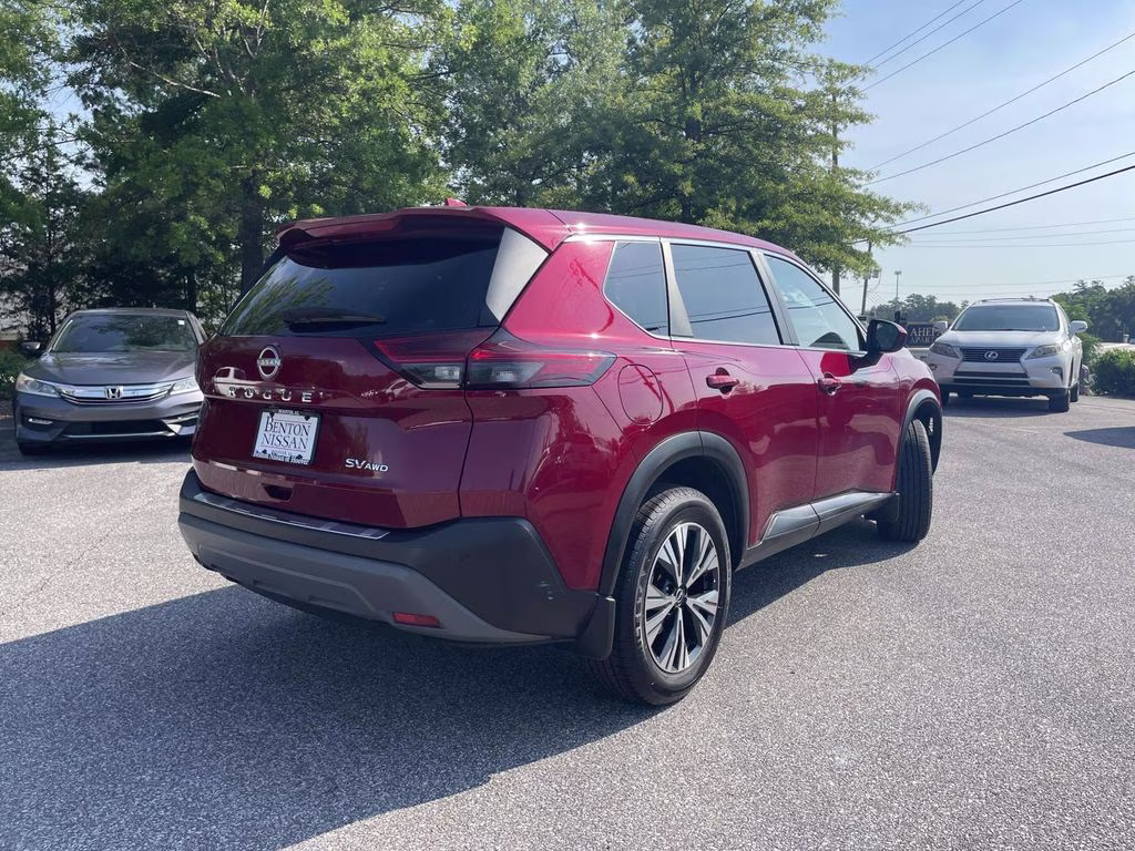 2023 Scarlet Ember Tintcoat Nissan Rogue SV AWD SUV