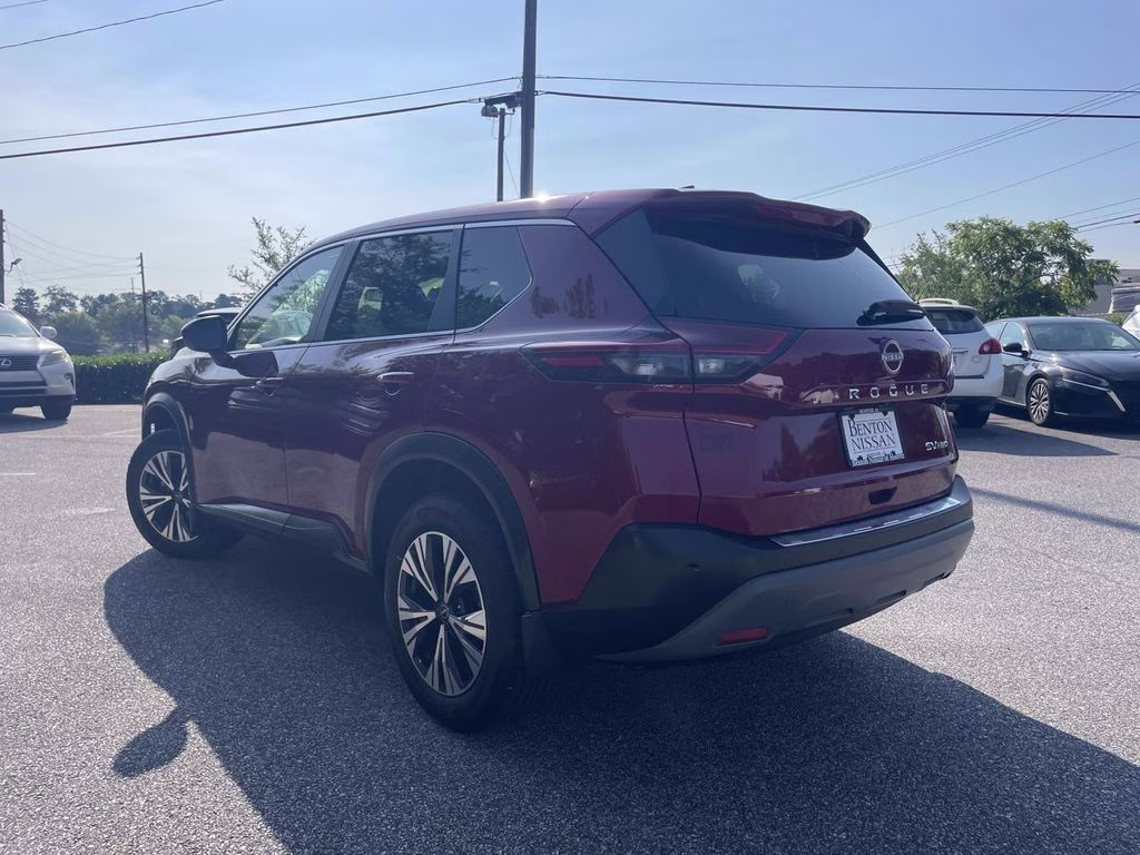 2023 Scarlet Ember Tintcoat Nissan Rogue SV AWD SUV