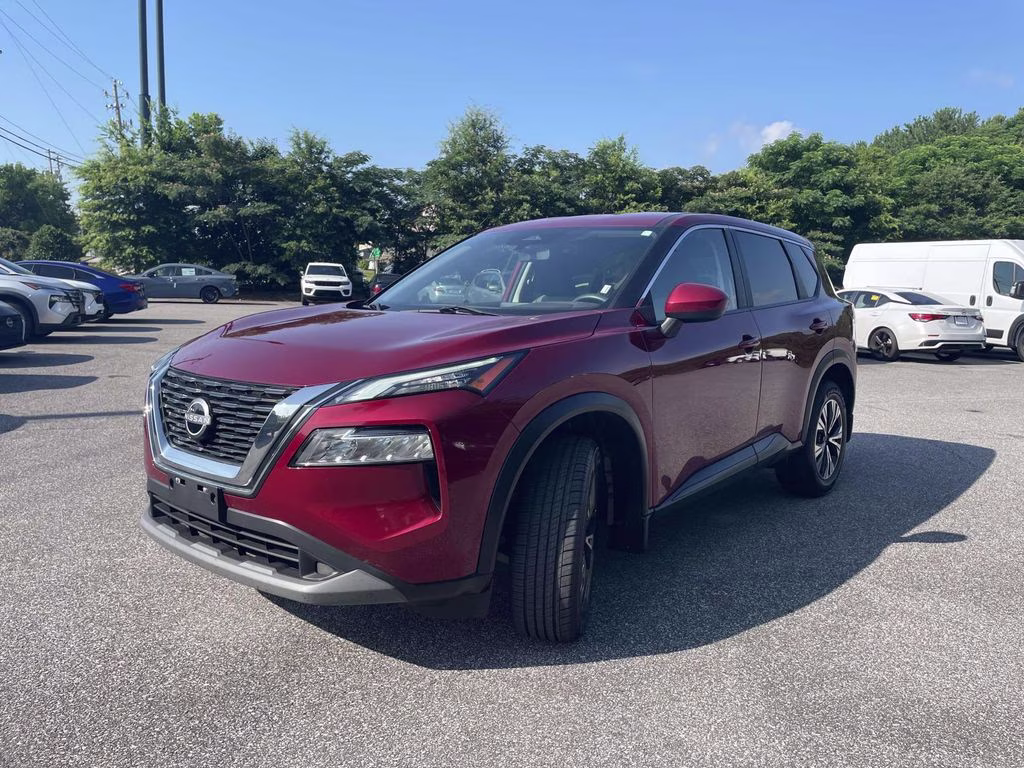 2023 Scarlet Ember Tintcoat Nissan Rogue SV AWD SUV