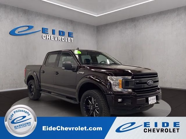 2020 Magma Red Ford F-150 XLT 4X4 Truck