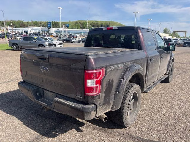 2020 Magma Red Ford F-150 XLT 4X4 Truck