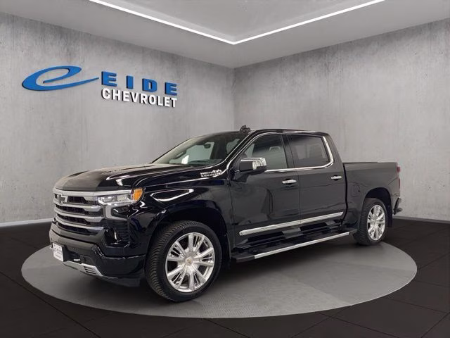 2024 Black Chevrolet Silverado 1500 High Country 4X4 Truck