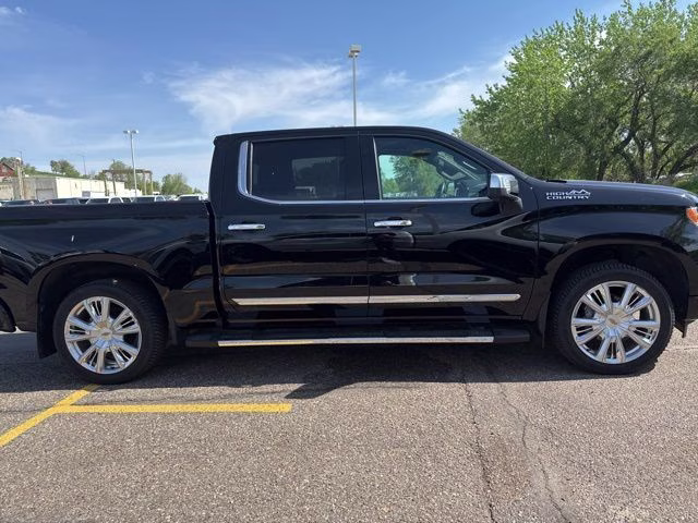 2024 Black Chevrolet Silverado 1500 High Country 4X4 Truck