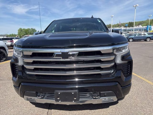 2024 Black Chevrolet Silverado 1500 High Country 4X4 Truck