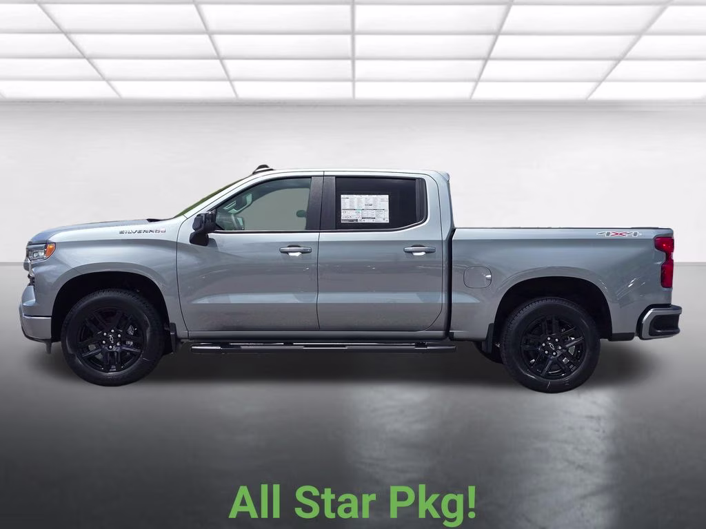 2026 Sterling Gray Metallic Chevrolet Silverado 1500 RST 4X4 Truck