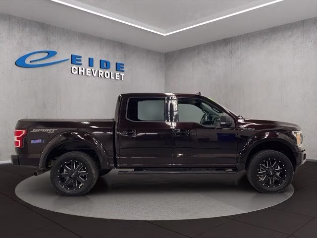 2020 Magma Red Ford F-150 XLT 4X4 Truck