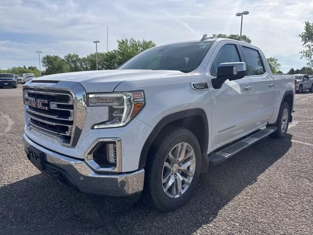 2022 Summit White GMC Sierra 1500 Limited SLT 4X4 Truck