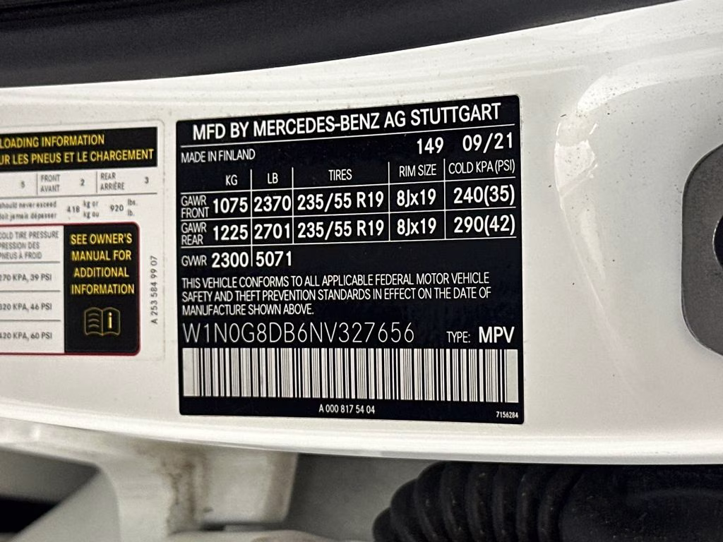 2022 White Mercedes-Benz GLC GLC 300 RWD SUV