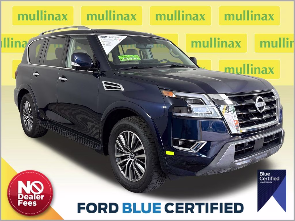 2024 Hermosa Blue Pearl Nissan Armada SL 4X4 SUV
