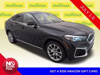 2023 Black Sapphire Metallic BMW X6 xDrive40i AWD SUV