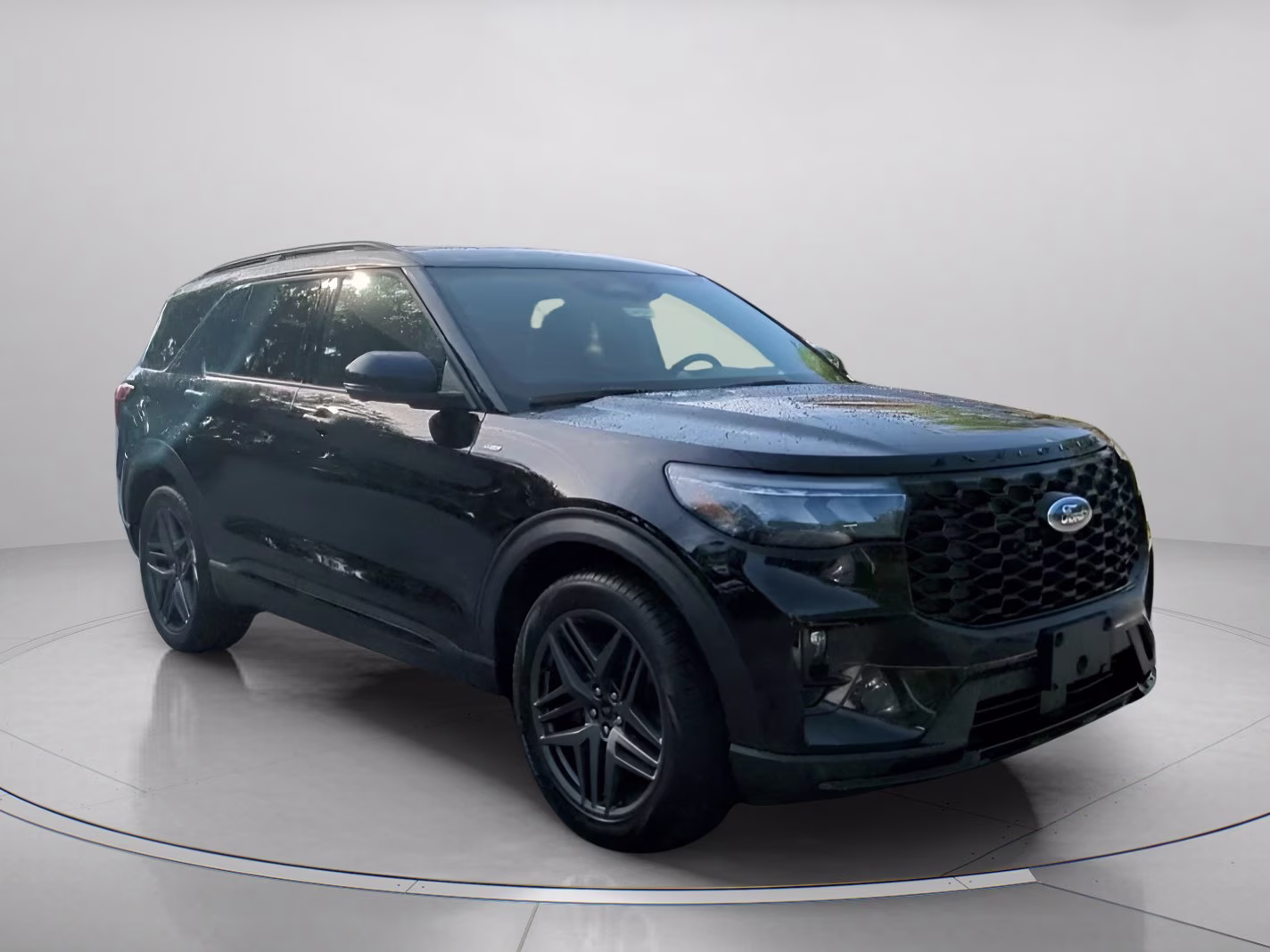 2026 Black Metallic Ford Explorer ST-Line RWD SUV