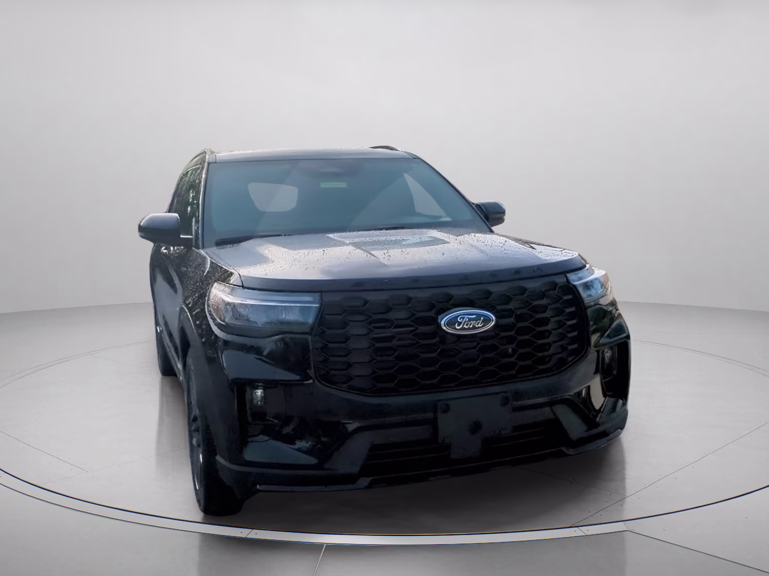 2026 Black Metallic Ford Explorer ST-Line RWD SUV