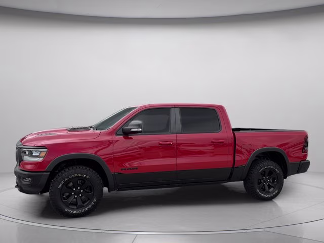 2022 Flame Red Clearcoat Ram 1500 Rebel 4X4 Truck
