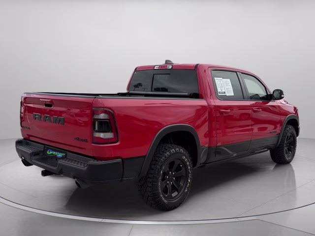 2022 Flame Red Clearcoat Ram 1500 Rebel 4X4 Truck