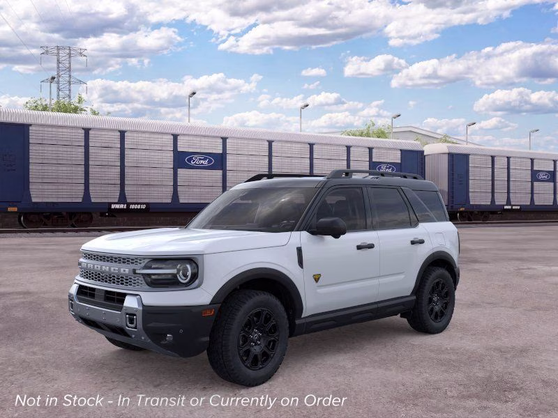 2026 Space White Metallic Ford Bronco Sport Badlands 4X4 SUV
