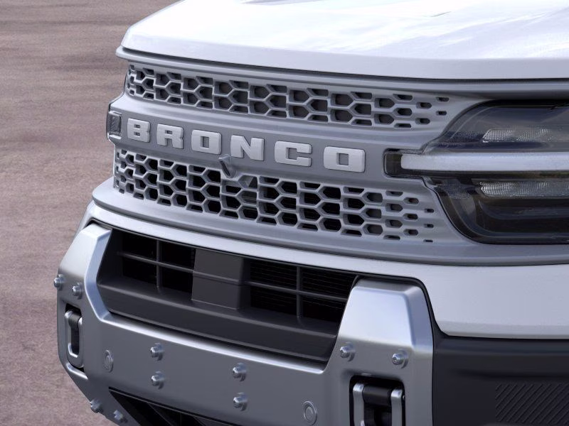 2026 Space White Metallic Ford Bronco Sport Badlands 4X4 SUV