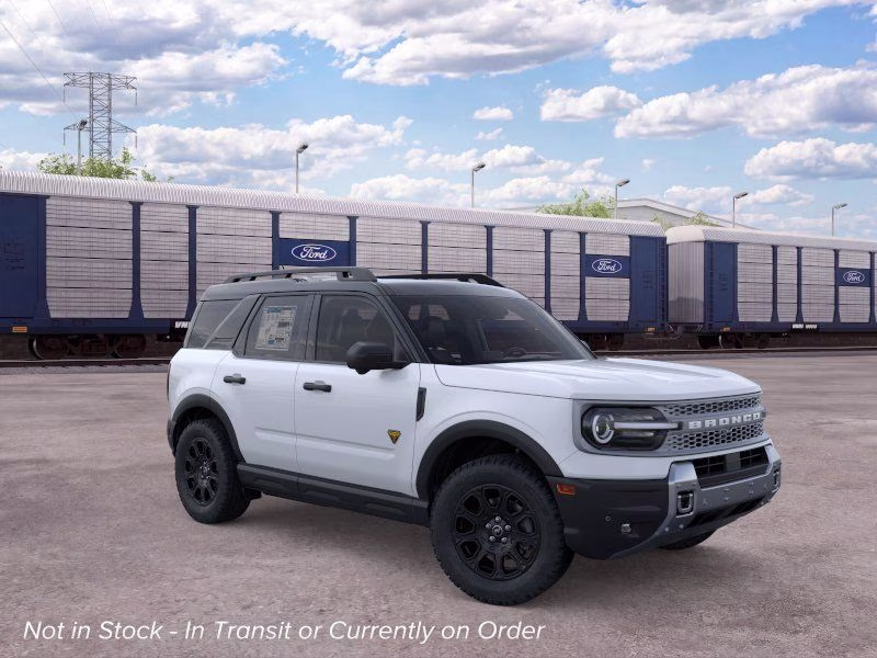 2026 Space White Metallic Ford Bronco Sport Badlands 4X4 SUV