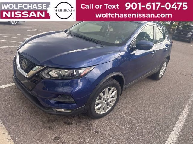 2021 Caspian Blue Metallic Nissan Rogue Sport SV FWD SUV
