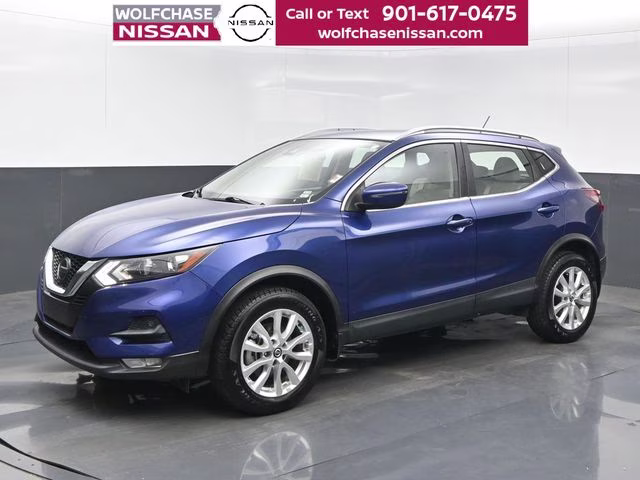 2021 Caspian Blue Metallic Nissan Rogue Sport SV FWD SUV