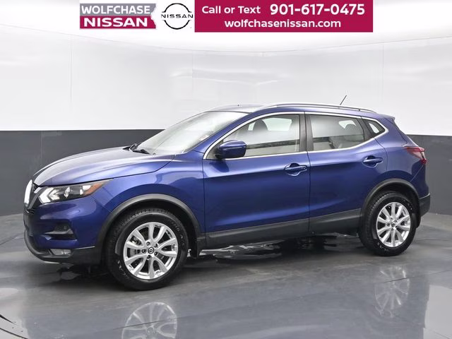 2021 Caspian Blue Metallic Nissan Rogue Sport SV FWD SUV