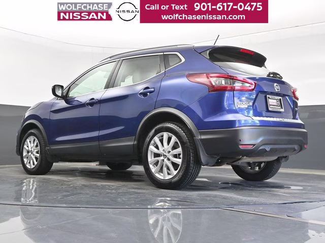 2021 Caspian Blue Metallic Nissan Rogue Sport SV FWD SUV