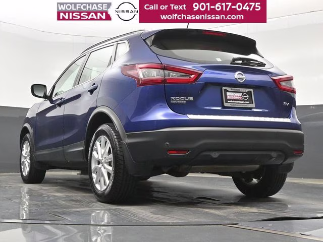 2021 Caspian Blue Metallic Nissan Rogue Sport SV FWD SUV