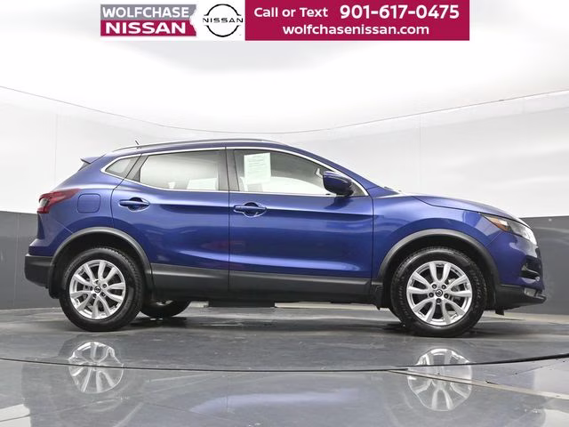 2021 Caspian Blue Metallic Nissan Rogue Sport SV FWD SUV