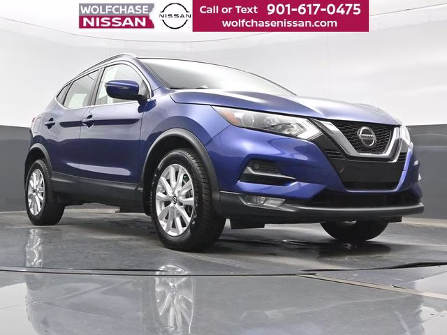 2021 Caspian Blue Metallic Nissan Rogue Sport SV FWD SUV