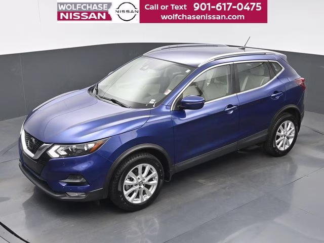 2021 Caspian Blue Metallic Nissan Rogue Sport SV FWD SUV