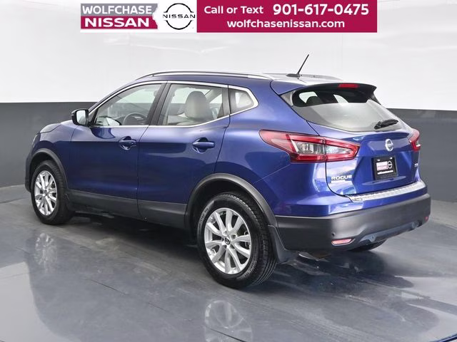2021 Caspian Blue Metallic Nissan Rogue Sport SV FWD SUV