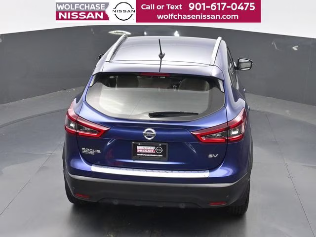 2021 Caspian Blue Metallic Nissan Rogue Sport SV FWD SUV