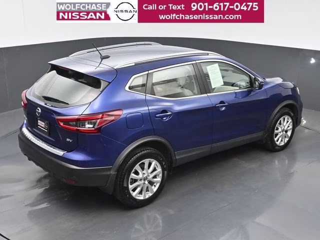 2021 Caspian Blue Metallic Nissan Rogue Sport SV FWD SUV