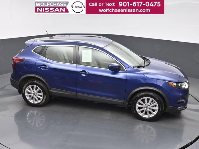 2021 Caspian Blue Metallic Nissan Rogue Sport SV FWD SUV