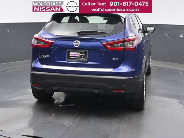 2021 Caspian Blue Metallic Nissan Rogue Sport SV FWD SUV