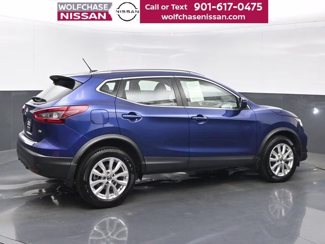 2021 Caspian Blue Metallic Nissan Rogue Sport SV FWD SUV