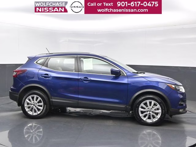 2021 Caspian Blue Metallic Nissan Rogue Sport SV FWD SUV
