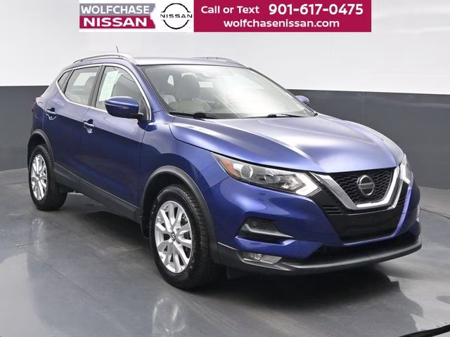 2021 Caspian Blue Metallic Nissan Rogue Sport SV FWD SUV
