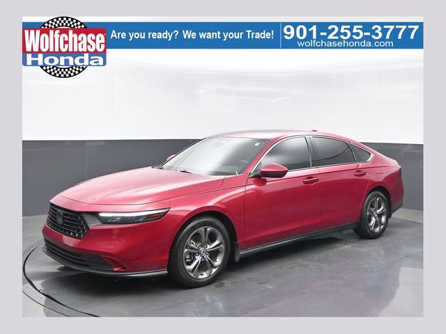 2024 Radiant Red Metallic Honda Accord EX FWD Sedan