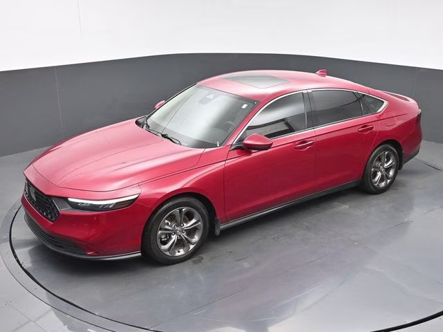 2024 Radiant Red Metallic Honda Accord EX FWD Sedan