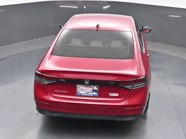 2024 Radiant Red Metallic Honda Accord EX FWD Sedan