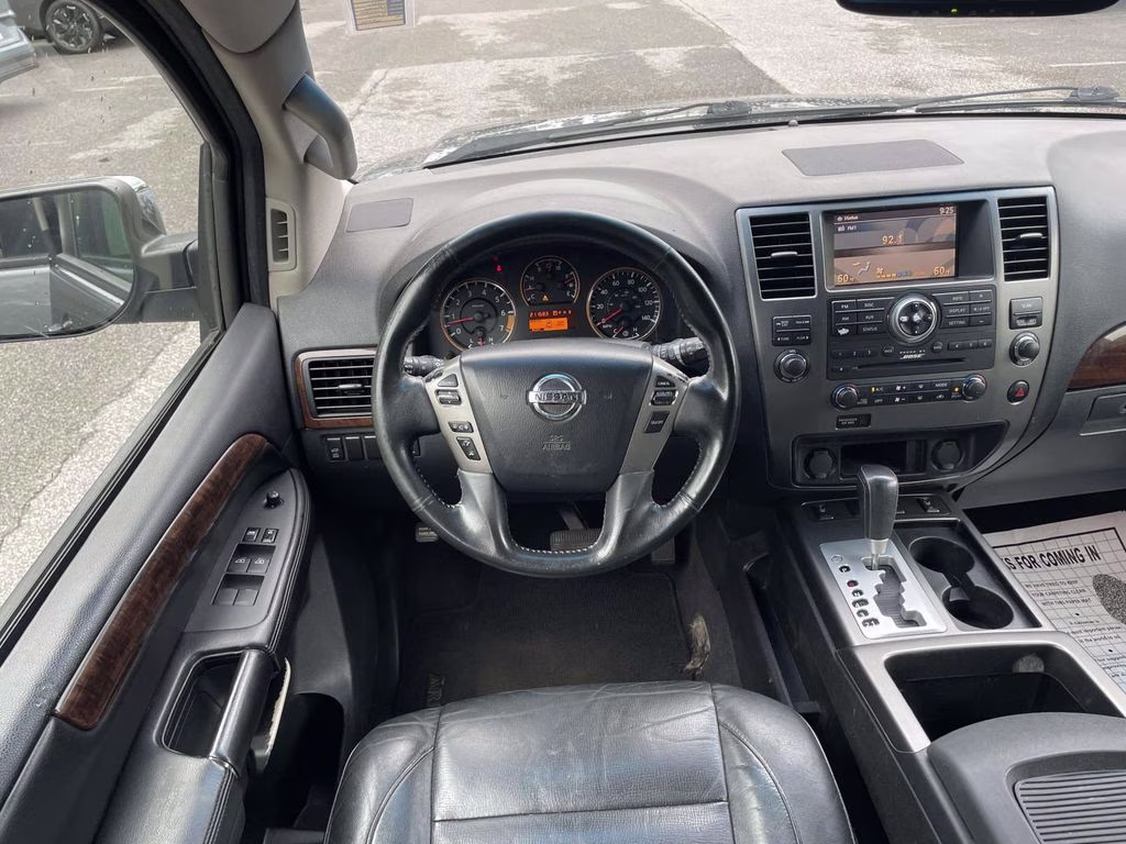 2013 Gun Metallic Pearl Metallic Nissan Armada SL RWD SUV